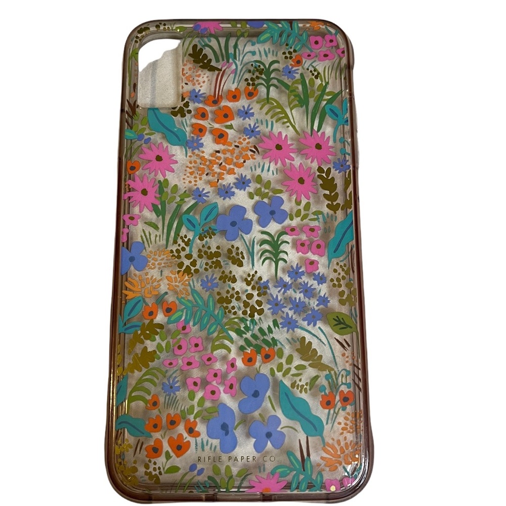 Rifle Paper Co. iPhone XS Pro Max Clear Meadow Cellphone Case